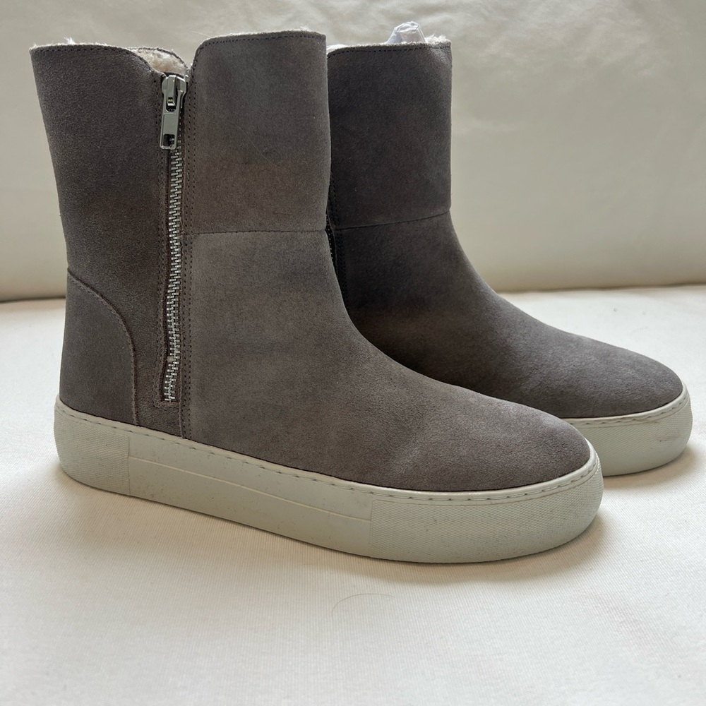 Steve Madden Boost Bootie - Grey Suede - New